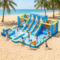 Château gonflable FBSPORT pour enfants, avec souffleur inclus, pour intérieur et extérieur, en Oxford, Castillo