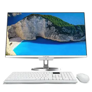 21.5Inch Core I3 I5 i7 Desktop Monoblock Computer With Office Gaming Barebone All in One PC AIO