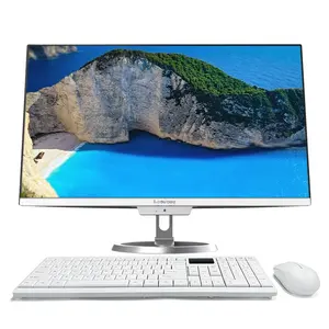 Ordenador de escritorio de 21,5 pulgadas Core I3 I5 i7, monobloque con Barebone todo en uno para juegos de oficina, PC AIO