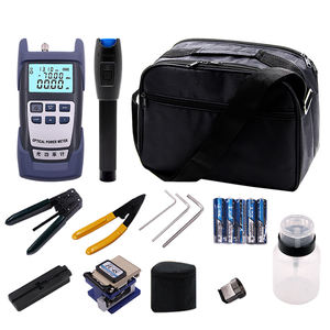 Kit FTTH per Fibra Ottica con Taglierina per Fibra e Misuratore di Potenza Ottica Localizzatore Visivo di Guasti 10Km con Set di Strumenti Giuntatrice per Fibra - Product Image 4