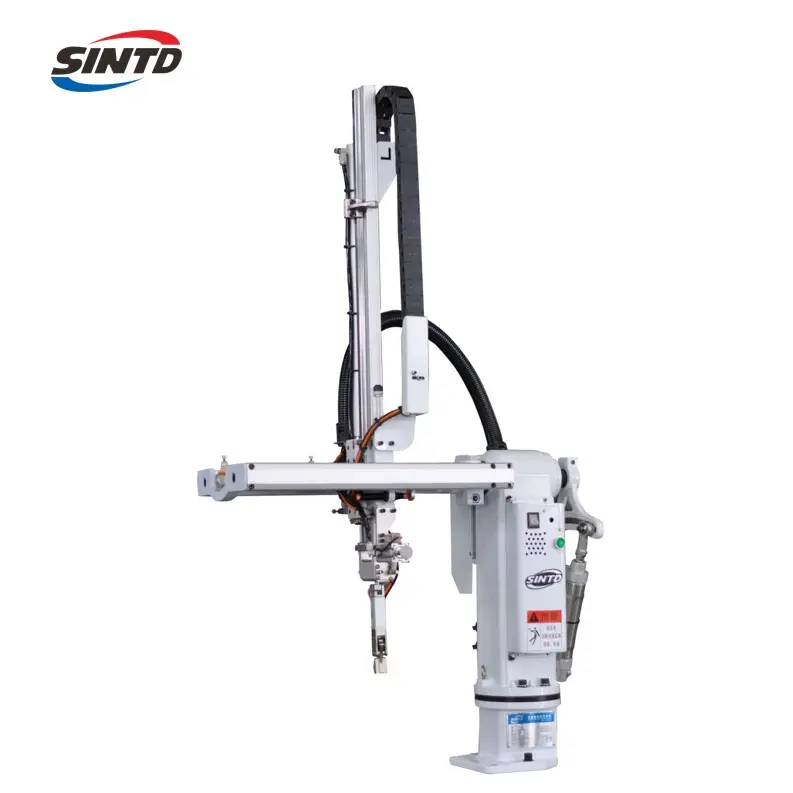 SINTD TR-650 lengan Robot Transfer tunggal lengan mekanis putar untuk mesin cetak injeksi