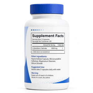 Complément Nutritionnel en Gros NAD 100 CLA 1000mg – Capsules de L-Carnitine Tartrate pour Améliorer l'Immunité, Sans Produits Laitiers - Product Image 2