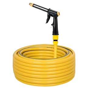 Pistolet à eau haute pression avec buse de pulvérisation réglable pour lavage de voiture et utilisation en jardin, ensemble de tuyau de 8 m - Product Image 2