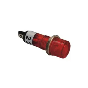 plastic red green 12v 120v 24v signal lamp pilot light 220v led indicator lamp 10mm High Round LED Indicator Light