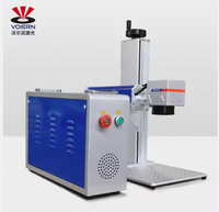 Portable 20W 30W 50W Mopa Or Métal Smart Couleur Laser À Fiber Machine De Marquage 80W Puissance Raycus Marque Prend En Charge DWG BMP Graphique 3D