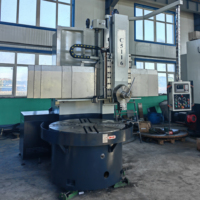 Hoge Precisie Cnc Dubbele Kolom Verticale Draaibank Machine Enkele Spindel Zwaar Voor Metalen Werk Concurrerende Prijs