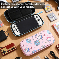 Vente flash - Étui de transport portable résistant à l'eau en mousse EVA de haute qualité pour console de jeu portable, sur mesure OEM, 25,5*12*5