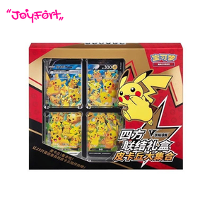 Carte PTCG authentique originale, Coffret cadeau Quartet Coupling V-UNION, Pikachu, Grand Collection, Moru Baker, Mew-two, Booster en carton rare - Product Image 1