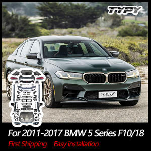TYPY, nuevo kit de carrocería de parachoques de coche <span class=keywords><strong>M5CS</strong></span> G30/G38 para <span class=keywords><strong>BMW</strong></span> 5 Series F10/F18 2011-2017, montaje de parachoques delantero y trasero y faldón lateral - Product Image 3
