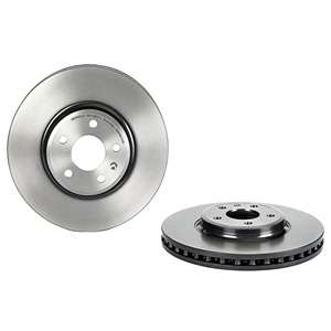 Disco <span class=keywords><strong>Freno</strong></span> <span class=keywords><strong>Brembo</strong></span> 09A75811 a 5 Fori, Rotore <span class=keywords><strong>Freno</strong></span> Anteriore Ventilato per Sostituzione OE Audi - Product Image 2