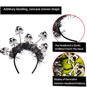 Disfraz <span class=keywords><strong>de</strong></span> Halloween, bata negra <span class=keywords><strong>de</strong></span> esqueleto blanco con máscara <span class=keywords><strong>de</strong></span> <span class=keywords><strong>terror</strong></span> para adultos, película <span class=keywords><strong>de</strong></span> escenario, juego <span class=keywords><strong>de</strong></span> broma, accesorios, suministros para fiestas - Product Image 2