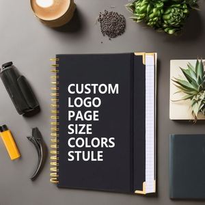 Promotion Gift Spiral Notebook A5 Diary Notebook <b>Leather</b> Cover Journal Coil Notebook Journals a 5 Planner Custom - Product Image 6