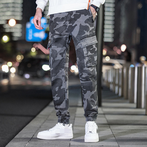 <span class=keywords><strong>Pantalon</strong></span> Cargo Camouflage en Coton Ample et Respirant Personnalisé avec Poches pour Hommes – Vente en Gros - Product Image 4