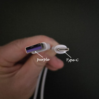 Téléphones cellulaires Android les moins chers normaux Charge rapide Câbles de transfert de données USB a vers USB C