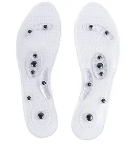 चुंबकीय चिकित्सा स्लिमिंग Insoles पैर पैच संवेदनशीलता मालिश धूप में सुखाना जेल पैड एक्यूप्रेशर Insoles फुट की देखभाल डालने 500 जोड़े