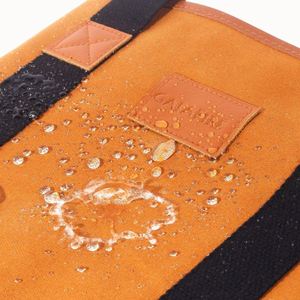 Luxury Extra-durable Firewood <b>Holder</b> Heavy-Duty Lightweight Wood Carrying Bag Zipper Closure Waxed Canvas <b>Log</b> Carrier Tote Bag - Product Image 4