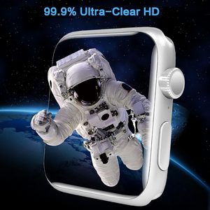 Protector de pantalla transparente HD sin burbujas, película transparente antiarañazos HD suave para IWatch Apple Watch, Protector de pantalla de 45mm Series - Product Image 5