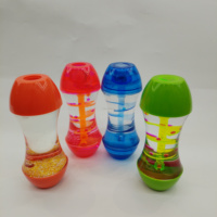 Minuteur à bulles liquides sensorielles en acrylique, jouet apaisant pour enfants, contenu personnalisé, pour l'école, la maison, la réduction du stress, décoration de table
