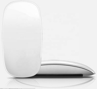Mouse Magic Control nirkabel 2.4GHz Ultra ramping, Mouse Gaming DPI tinggi gigi biru 5.0, dapat diisi ulang Port tipe-c untuk Tablet Laptop