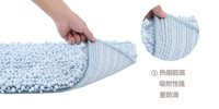 Fabricant chinois Shaggy Chenille doux absorbant tapis de bain durable