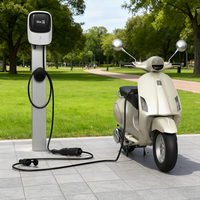 Nouveau chargeur de véhicule électrique Type 2 Prise EU Allemagne AC 16A pour usage domestique et extérieur pour moto électrique/planche à roulettes/trottinette électrique