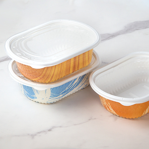 Hot bán hình chữ nhật tái sử dụng container thực phẩm nhựa hộ gia đình container cho thực phẩm với nhựa khay bên trong - Product Image 6