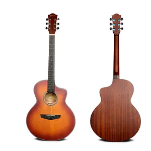 2022 dever novos produtos 40 polegadas cutaway personalizado violão fabricado na China