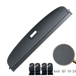 Para <span class=keywords><strong>Audi</strong></span> <span class=keywords><strong>Q3</strong></span> 2019-2024 cubierta de carga retráctil <span class=keywords><strong>maletero</strong></span> trasero equipaje de carga cubierta de sombra de seguridad escudo - Product Image 2