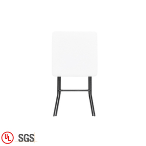 <span class=keywords><strong>Table</strong></span> de bar pliante d'extérieur carrée blanche en plastique pour 4 personnes, pour restaurant, <span class=keywords><strong>cocktail</strong></span> - Product Image 6