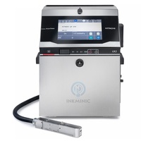 Nouvelle imprimante à jet d'encre continu Hitachi UX2-D160W IP65, encre noire imperméable, machine de codage pour l'impression de dates sur emballages alimentaires et de câbles