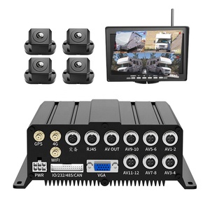 Sistema de Cámara para Auto AlwayCare de 12 Canales y 360 Grados con Vista Lateral y Sensor AHD para Camiones y Autobuses Grandes - Product Image 1