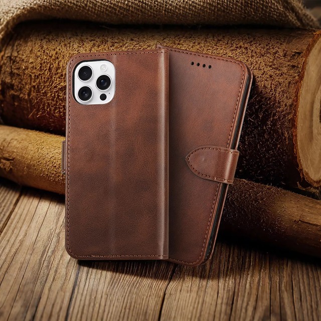 Flip Wallet Leather Case for iPhone 17 Pro Max 11 12 7 8 Plus XSX Multi Card Holders Mobile Phone Cases Retro PU Cover