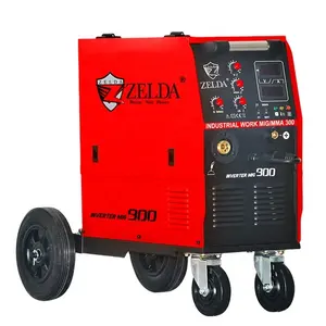 Vendita calda industriale 380V Mig Mag Inverter saldatrice 300 Amp Soldadora Mig saldatrici