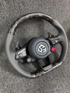 Volant sport en fibre de carbone personnalisé pour Volkswagen VW Golf 7 MK5 MK6 MK7 Passat B8 <span class=keywords><strong>Tiguan</strong></span> MK2 POLO Jetta - Product Image 6