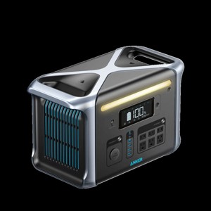 An ker 757 Portable Power Station with LiFePO4 Battery <b>Solar</b> <b>Panel</b> AC Adaptor - Product Image 3