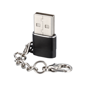 Biểu Tượng Tùy Chỉnh USB-A Nam Để Loại C Nữ Adapter Với Dây Chuỗi <span class=keywords><strong>DC</strong></span> Đầu Ra Cho Điện Thoại Di Động Và Máy Tính - Product Image 3