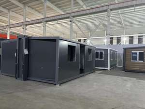 Entrepôt Atelier Pas Cher 20 pieds 40 pieds Nouveau Design USA Villa Préfabriquée Pas Cher Moderne Pliable Mobile Portable Extensible Conteneur Maison - Product Image 5