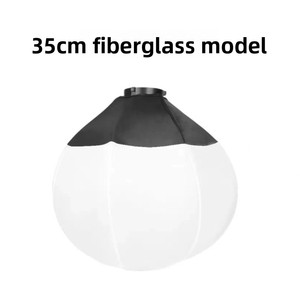 Copertura Sferica Morbida in Poliestere da 35 cm per Lampada a Sfera, Paralume per Illuminazione da Studio, Attrezzatura per Illuminazione <span class=keywords><strong>Live</strong></span> - Product Image 3