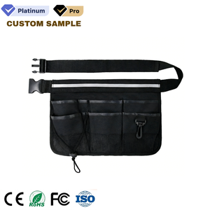Sac de ceinture multi-poches réglable Mydays pour l'extérieur avec bande réfléchissante pour paysagiste professionnel, jardinage, nettoyage - Product Image 1