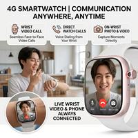 Reloj Inteligente para Hombre con Cámara, Tarjeta SIM 4G, Función NFC, Pronóstico del Tiempo, Monitorización del Sueño y Frecuencia Cardíaca, Respuesta a Llamadas, Videollamadas, Uso Diario