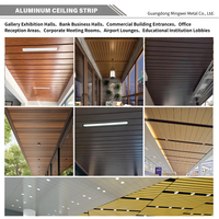 Grand stock en gros de bordures en aluminium de couleur personnalisée pour les étagères de supermarché et la décoration des murs