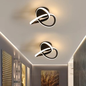 JAIYI Creative Farmhouse <span class=keywords><strong>LED</strong></span> plafonnier pour salon entrée couloir <span class=keywords><strong>dressing</strong></span> escalier balcon éclairage - Product Image 4