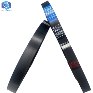 Courroie trapézoïdale en caoutchouc EPDM noir OEM personnalisée 8PK1650, résistante à l'huile, <span class=keywords><strong>charge</strong></span> <span class=keywords><strong>lourde</strong></span>, 40 rainures, angle, garantie de 6 mois, transmission - Product Image 3