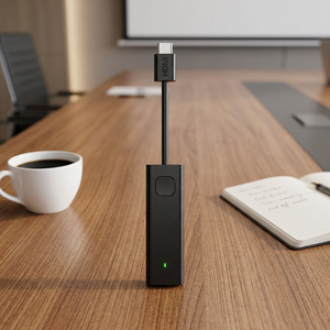 GD1 Premium, clé TV certifiée Google officielle, Chromecast intégré, processeur quadricœur, 4K Ultra HD, télécommande vocale Bluetooth, prise en charge du Wi-Fi 5G, confidentialité garantie - Product Image 1