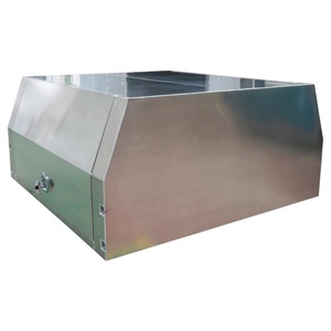 Herui <b>Waterproof</b> 5052 Aluminum Powder Coat Custom Color Ute Canopy with Truck <b>Tool</b> <b>Box</b> and Three Doors HR-700 - Product Image 6