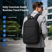 Mochila para Portátil de Viaje Unisex, Resistente, al por Mayor de Fábrica, con Puerto USB, Anti-Robo, de Ocio, Impermeable, con Forro de Poliéster, para Uso Diario
