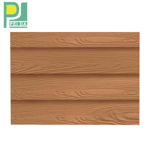 Fiber de <span class=keywords><strong>ciment</strong></span>, vente en gros, Texture de bois double face, 3000x200x7.5mm, 8mm - Product Image 1