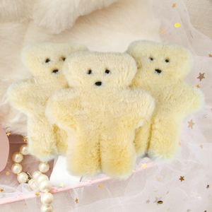 <span class=keywords><strong>Mini</strong></span> ours <span class=keywords><strong>en</strong></span> peluche unisexe écologique et peluche <span class=keywords><strong>en</strong></span> peau de mouton plate à peler avec motif brut pour rembourrage automobile Emballage sous vide ours <span class=keywords><strong>en</strong></span> peluche - Product Image 2