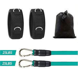 Bandes de résistance élastiques pour exercices de force des jambes, machines à câbles, manchette circulaire pour les cuisses - Product Image 6