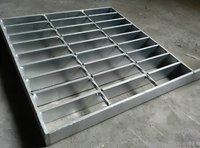 Grille de sol anti-corrosion en acier inoxydable galvanisé pour escaliers de villa moderne, usage extérieur